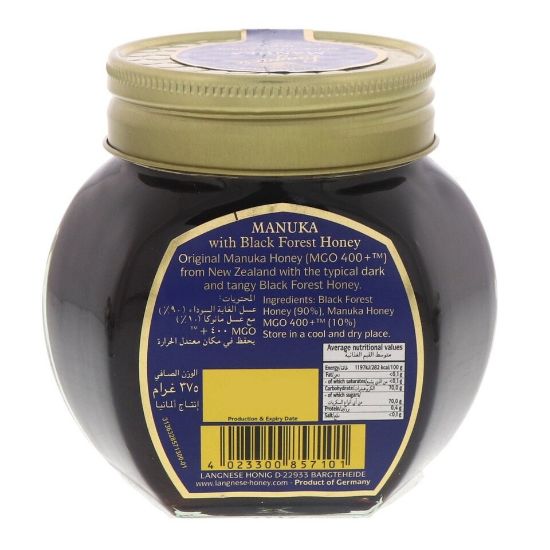 Picture of Langnese Manuka With Black Forest Honey 375g(N)