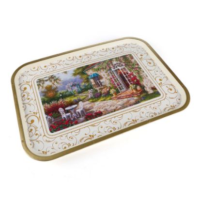 Picture of Zucci Melamine Oval Tray, 42 x 30 cm, KAV176G