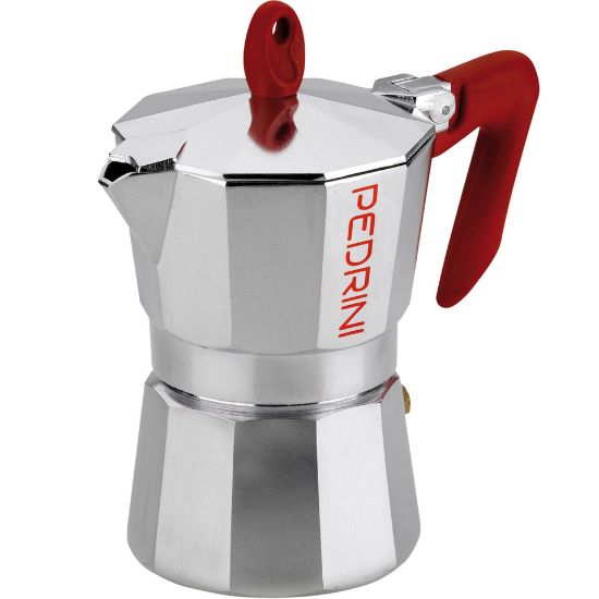 Picture of Pedrini Aluminium Coffee Maker 6cups