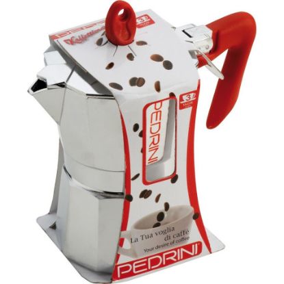 Picture of Pedrini Aluminium Coffee Maker 6cups