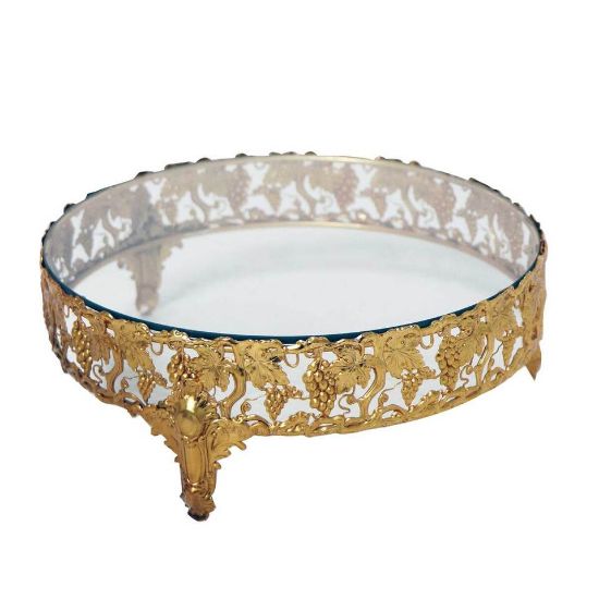 Picture of Home Gold Cake Stand TW7047-10inch