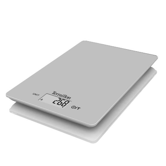 Picture of Terraillon Classic Kitchen Scale, 5 kg, Silver, TER.14658