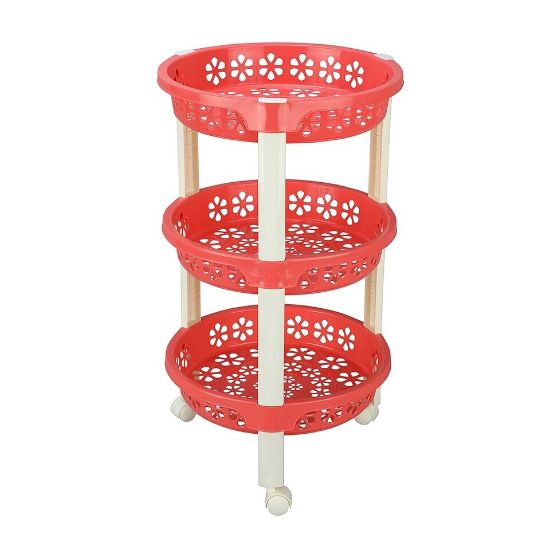 Picture of Kolorr Storage Basket 3Tier 506001 Size: 34.5x59.7cm