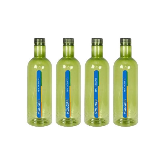 Picture of Kolorr Aura Drinking Bottle 1Ltr 4pcs Set 833114 Assrted Colors