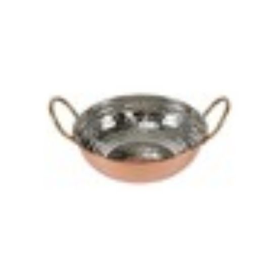 Picture of Chefline Hammered Copper Kadai 12.5cm