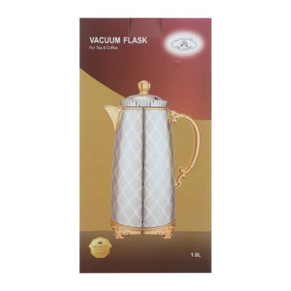 Picture of MayFlower Vaccum Flask, 1 L, MFC-10, White Gold