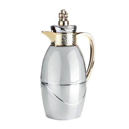 Picture of Mayflower Vacuum Flask, 1 L, Silver Gold, ONP-10