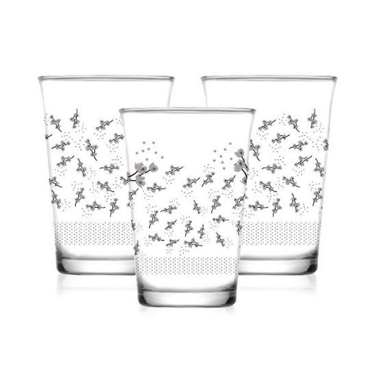 Picture of Mary Liz Floret Water Glass, 3 Pcs, ML1209