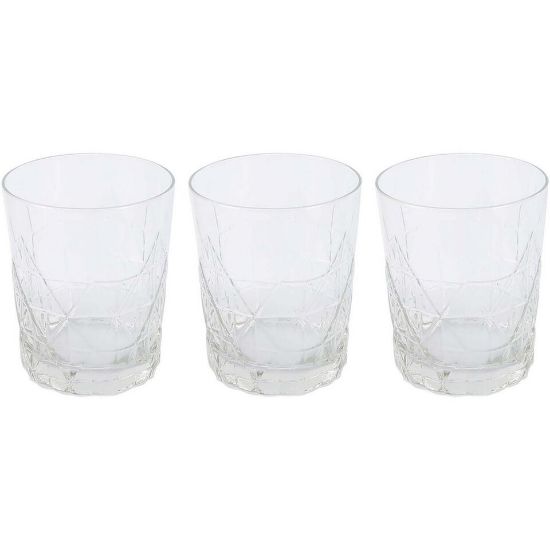 Picture of Lav Whisky Glass Set 3pcs 345ml KEOPS366