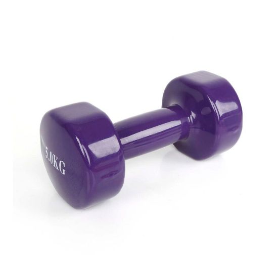 Picture of Sports Champion Dumbbell Weight, 5 Kg, Violet, DF-089