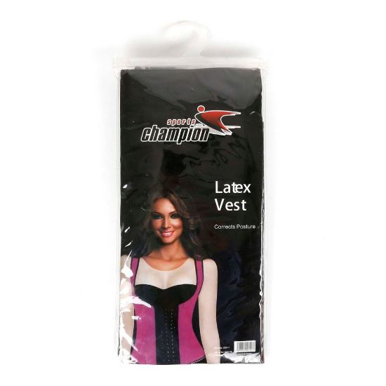 Picture of Sports Champion Latex Vest for Women, Pink, 2021-1