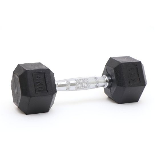 Picture of Sports Champion Rubber Dumbbell DF-021 4KG 1Piece