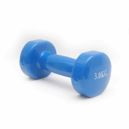 Picture of Sports Champion Vinyl Dumbbell DF-089 3Kg 1Piece Assorted Color