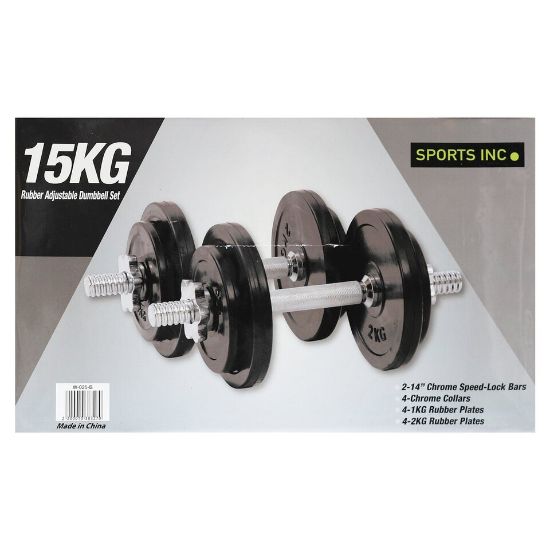 Picture of Sports INC Dumbbell Set W-025-B 15kg