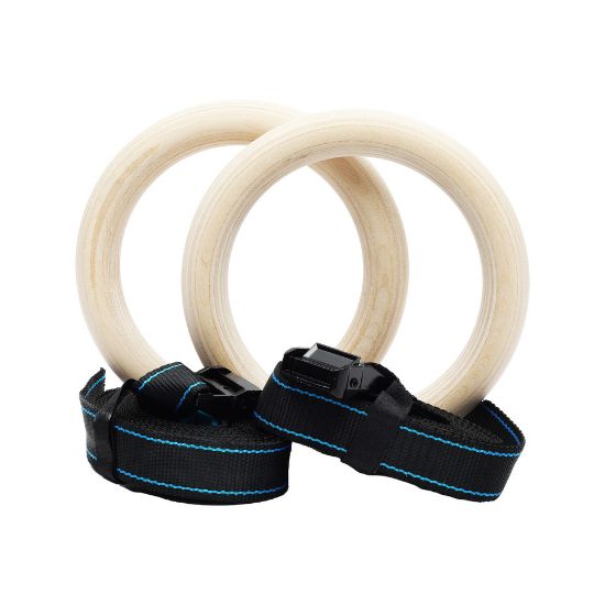 Picture of Sports INC Wooden Gymnastic Rings LP8123