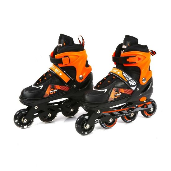 Picture of Sports Inc Inline Skate Shoe 4Wheel Kids Size 29-33 AB4-333 Small Assorted Color