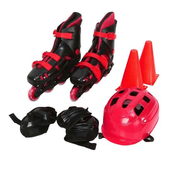 Picture of Sports Champion Skating Shoe Set 210ASS Assorted Color & Design, 36 Size