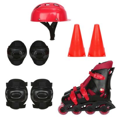 Picture of Sports Champion Skating Shoe Set 210ASS Assorted Color & Design, 36 Size