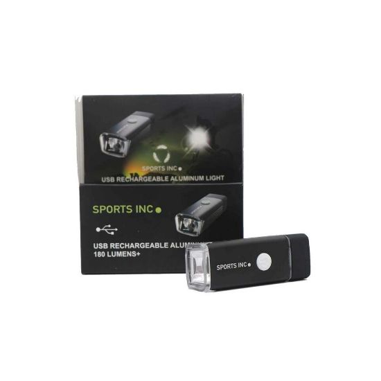 Picture of Sports INC Bicycle USB Rechargeable Aluminium Light HYLD306