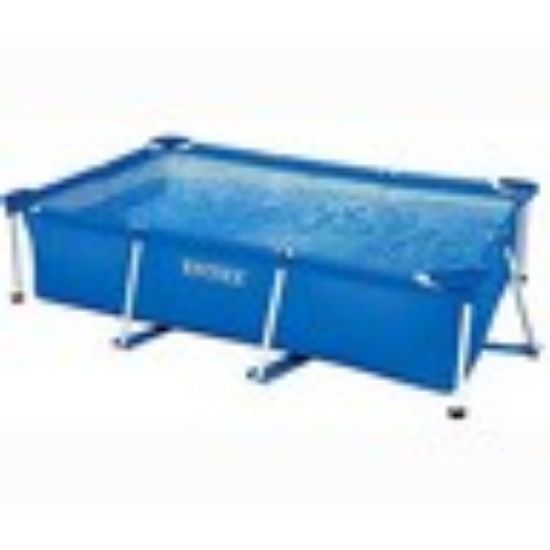 Picture of Intex Metal Frame Rectangular Pool - Blue L 260 x B 160 x H 65 cm