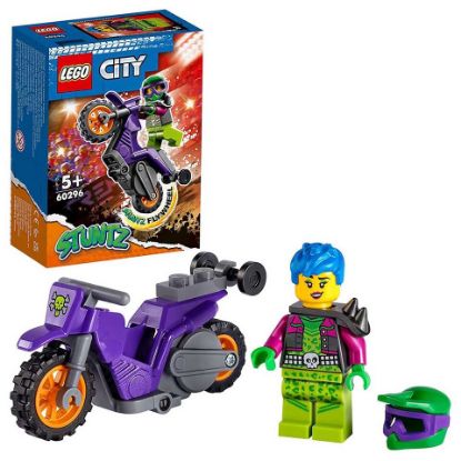 Picture of Lego 60296 Wheelie Stunt Bike Building Kit