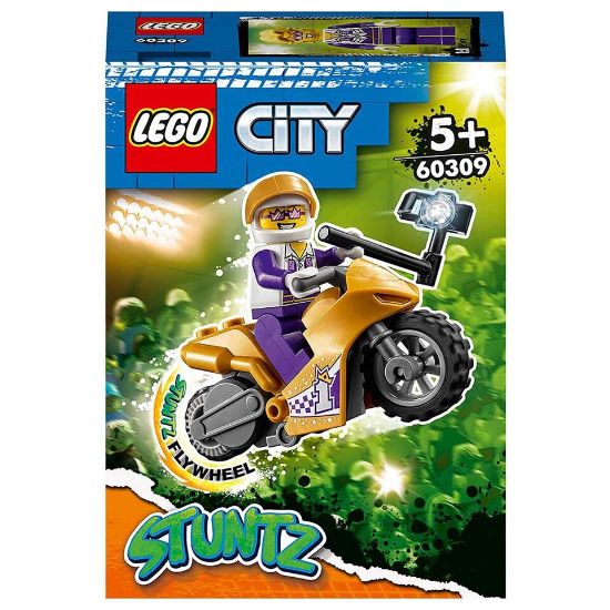 Picture of Lego 60309 City Selfie Stunt Bike Building Kit - 14pcs