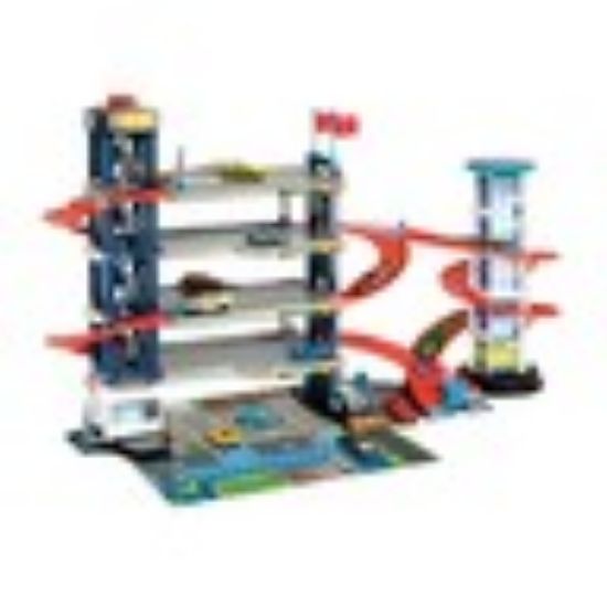 Picture of Dickie City Parking Garage Play Set - Multicolor 4 Vehicles 203749008