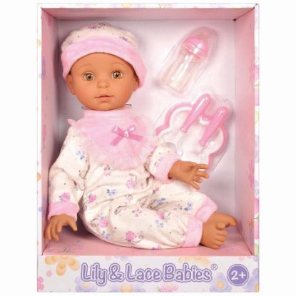 Picture of Lotus Baby Doll Hispanic 40cm LT16017