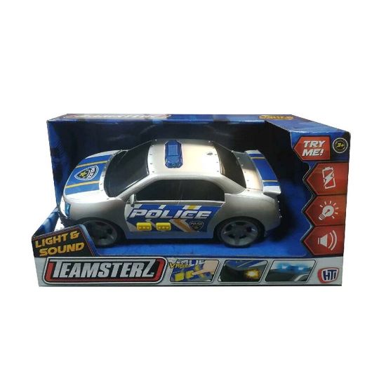 Picture of Teamsterz Battery Operated Light & Sound Police Car 1417146