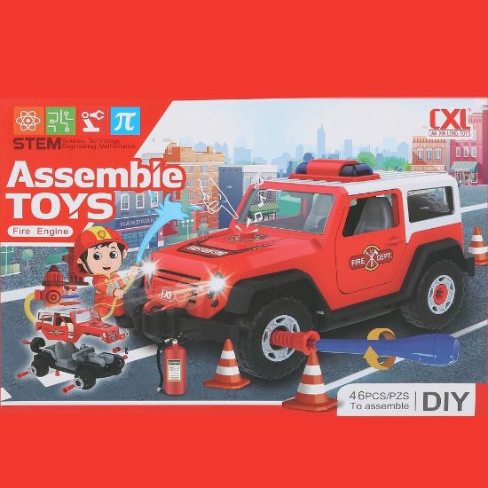 Picture of PCD DIY Light & Sound Fire Engine CXL200-52