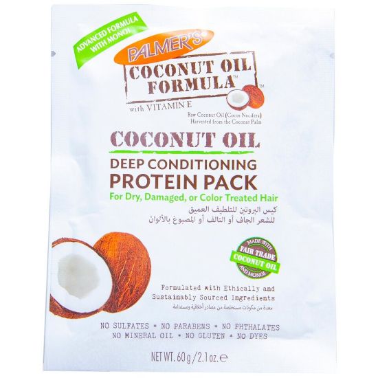 Picture of Palmer's Coconut Oil Deep Conditioning Protein Pack 60g