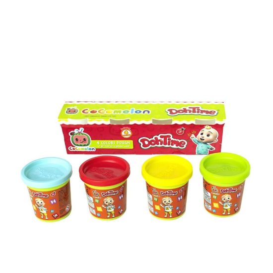 Picture of Cocomelon Dough 4 Colors Pack TP101581 Assorted Colours