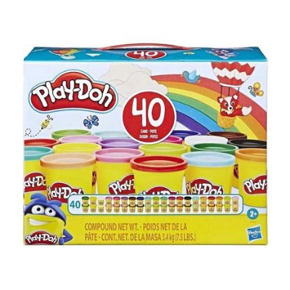 Picture of Playdoh - Modelling Clay Pack of 40 Pieces Pack E9413