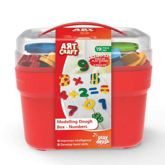 Picture of Dede Modeling Dough Numbers 03495