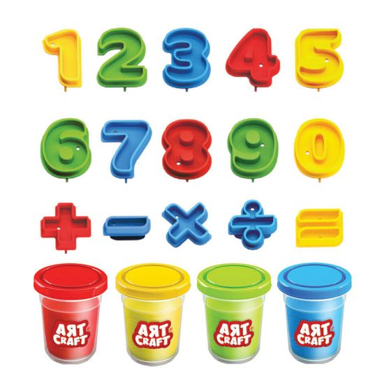 Picture of Dede Modeling Dough Numbers 03495