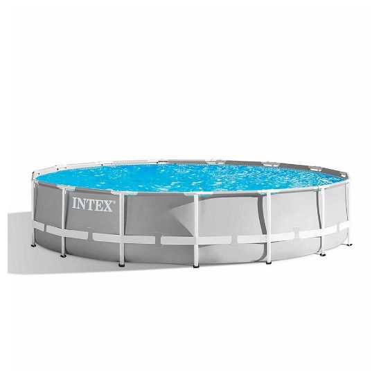 Picture of Intex Prism Frame Above Ground Pool Round 26724 Size: 457 x 107 cm 26724