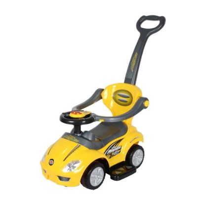 Picture of Skid Fushion 3in1-Ride On Car M-382 Yellow