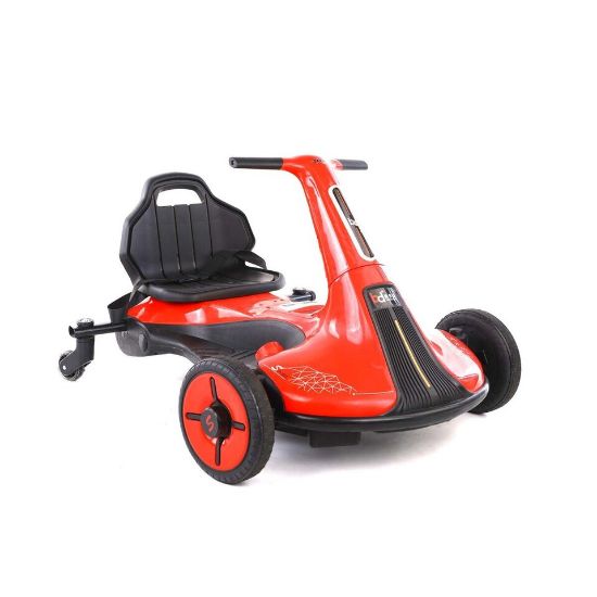 Picture of Skid Fusion Kids Battery Operated Motor Go Kart Car 8108 Red