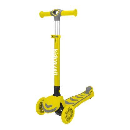 Picture of Skid Fusion Twister Kids Foldable Scooter S6 Yellow