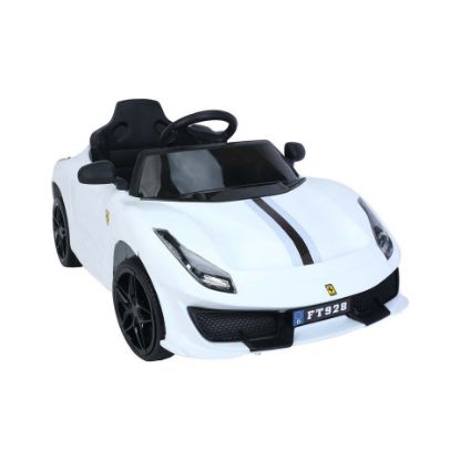 Picture of Skid Fusion Kids Battery Operated Ride On Car FT928 White