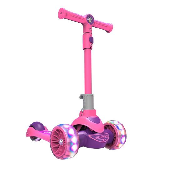 Picture of Skid Fusion Kick Scooter 3Wheel S949 Pink