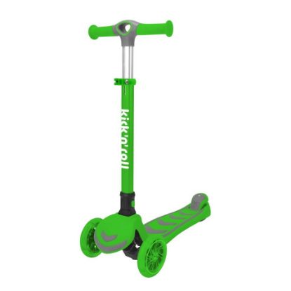 Picture of Skid Fusion Twister Kids Foldable Scooter S6 Green