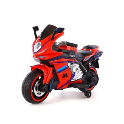 Picture of Skid Fusion Kids Battery Operated Motor Bike 1166 Red