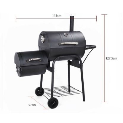 Picture of Relax BBQ Charcoal Grill Smoker KY30040M