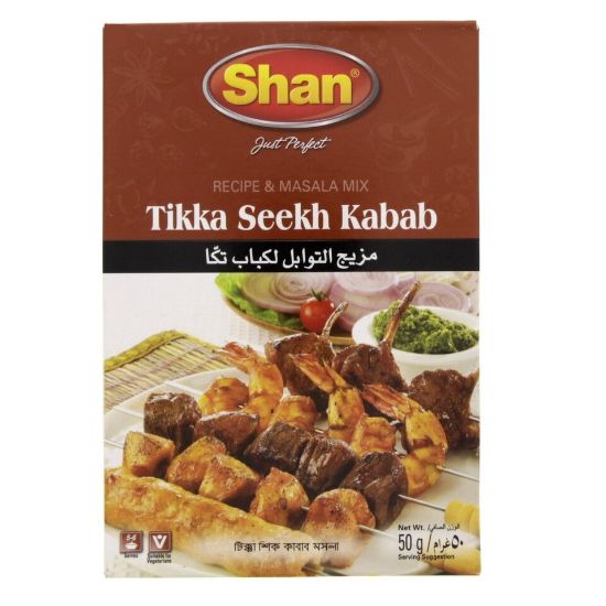 Picture of Shan Tikka Seekh Kabab Masala 50g(N)