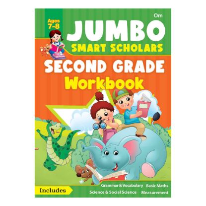 Picture of Jumbo Smart Scholars Grade - 2 Workbook, Paperback
