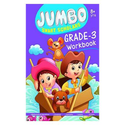 Picture of Jumbo Smart Scholars Grade - 3 Workbook, Paperback