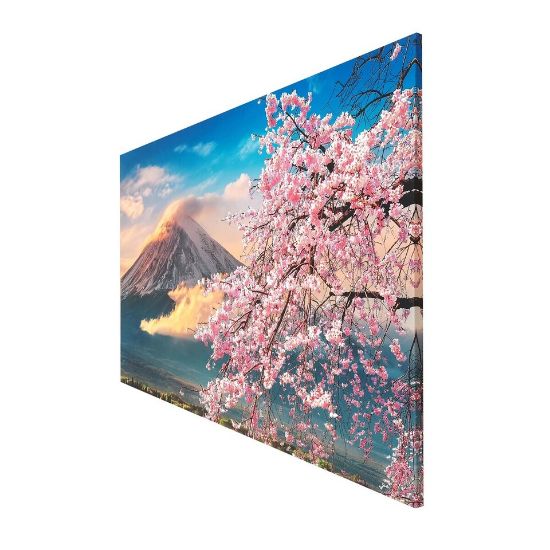 Picture of Maple Leaf Canvas Wall Picture With Wooden Frame 60x90cm