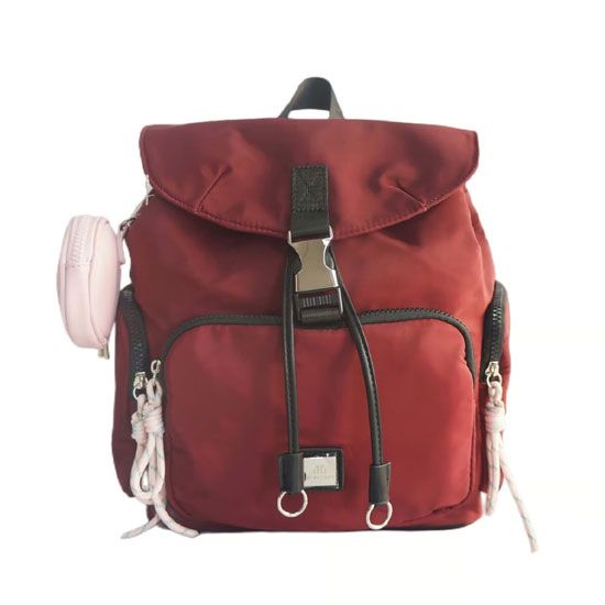 Picture of Debackers PU Leather Teenage Girls Back Pack Bag, Burgundy, DBAOGZ22-17