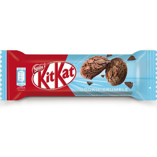 Picture of Nestle Kitkat  2 Finger Cookie Crumble Chocolate Wafer 19.5g(N)